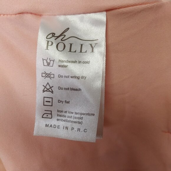 Oh Polly All Ruched Up Crop Top Size 2 - Picture 7 of 8